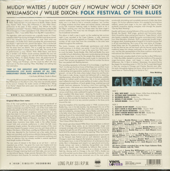 Folk Festival Of The Blues - Recorded Live (LP, 180g Vinyl, Ltd.)