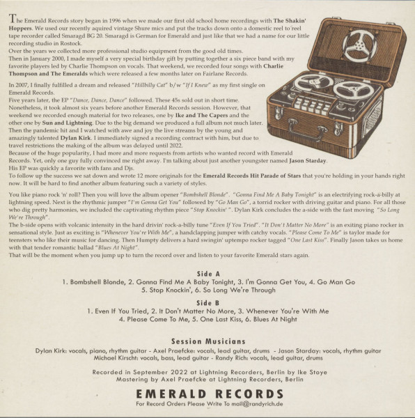 The Emerald Records Hit Parade Of Stars (LP)