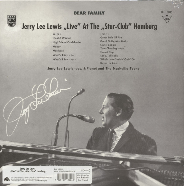 Live At The Star-Club Hamburg (LP, 180g Vinyl)