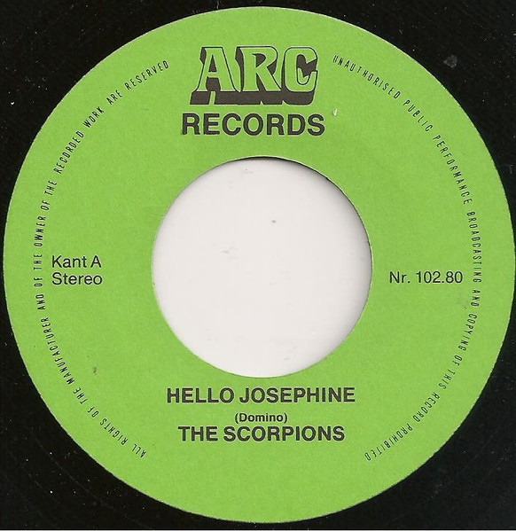 Hello Josephine - Mona Lisa (7inch, 45rpm)