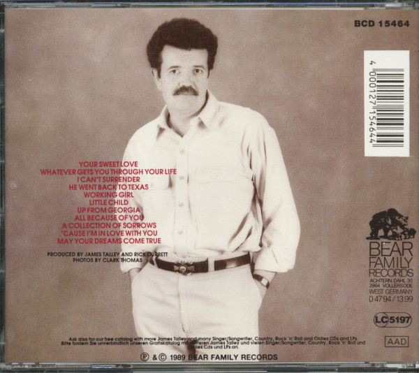 Talley, James Love Songs & Blues