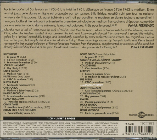 Anthologie - C'Est Le Madison 1962 (CD)