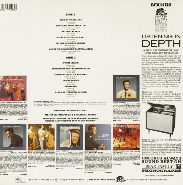 Song Of The Islands (LP)