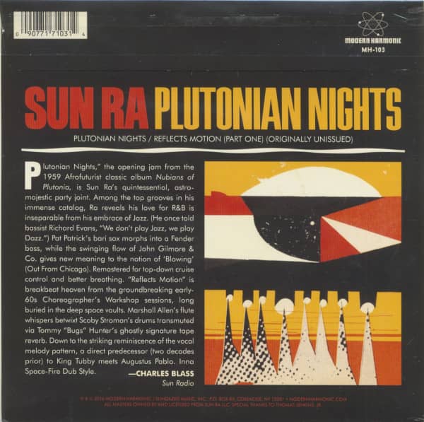Plutonian Nights (7inch, 45rpm)