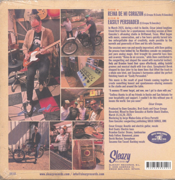 Reina De Mi Corazon - Easily Persuaded (7inch, 45rpm)