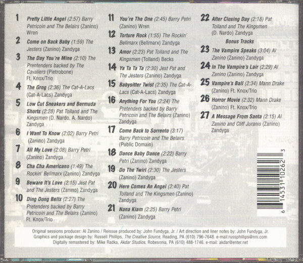 The Al Stan Masters - The Best Of Reading's Oldies (CD)
