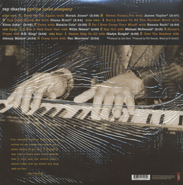 Genius Loves Company (2-LP, 180g Vinyl)