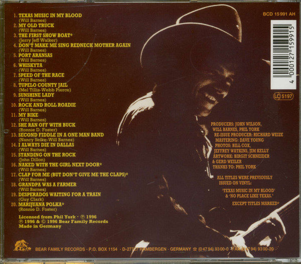 Texas In My Blood (CD)