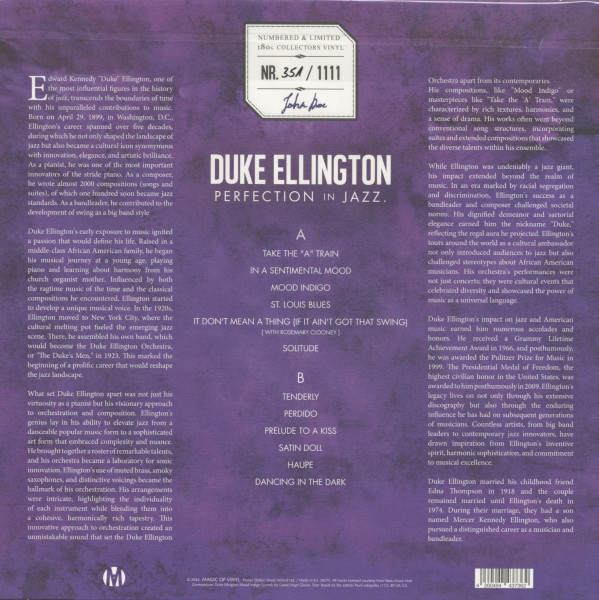 Perfection in Jazz (LP, colored Vinyl)