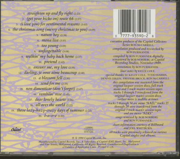 Capitol Collector's Series - Cut Out (CD)