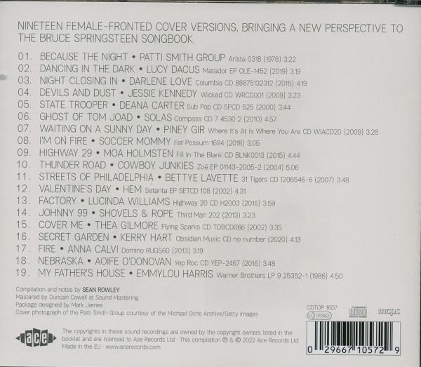 Ladies Sing The Boss - Songs Of Bruce Springsteen (CD)