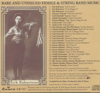 Aperçu: Rare And Unissued Fiddle & String Band Music (CD) Aperçu: Rare And Unissued Fiddle & String Band Music (CD)