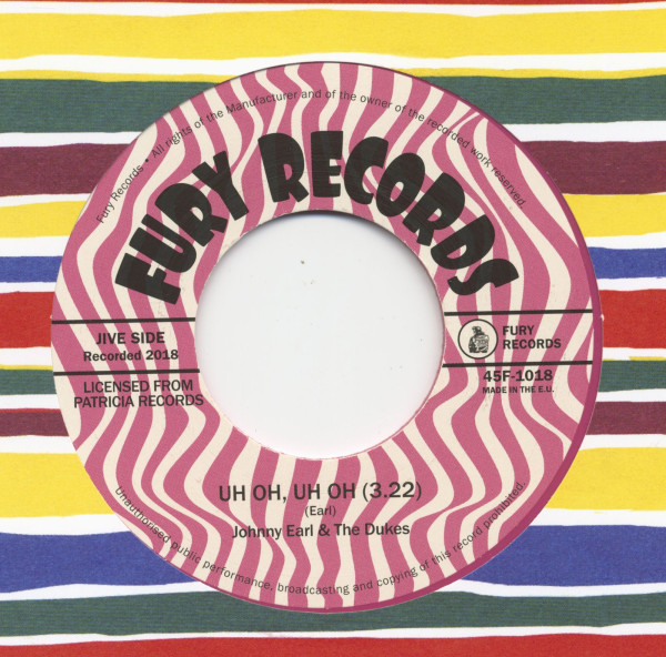 Blue Eyes & Pink Lips - Uh Oh, Uh Oh (7inch colored Vinyl, 45rpm)
