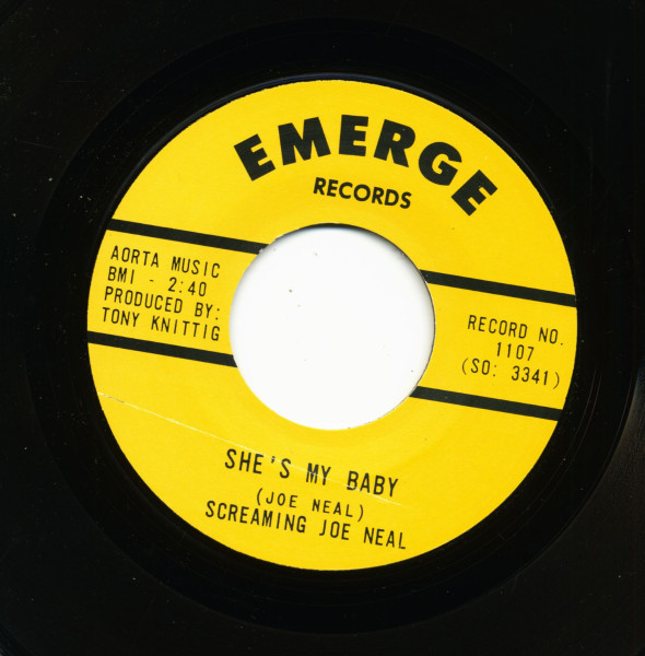 She's My Baby -Don't Quit Me Baby (7inch, 45rpm) She's My Baby -Don't Quit Me Baby (7inch, 45rpm)