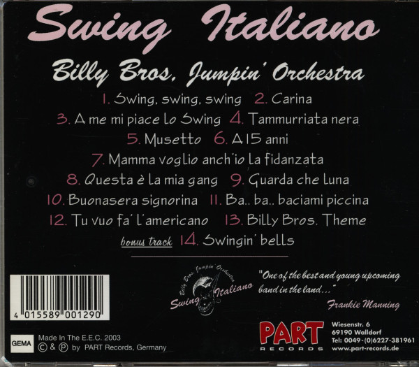 Swing Italiano (CD)
