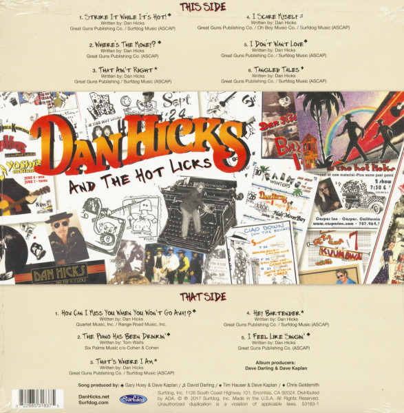Greatest Licks - I Feel Like Singin' (LP)