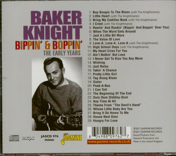 Bippin’ & Boppin’ – The Early Years (CD)
