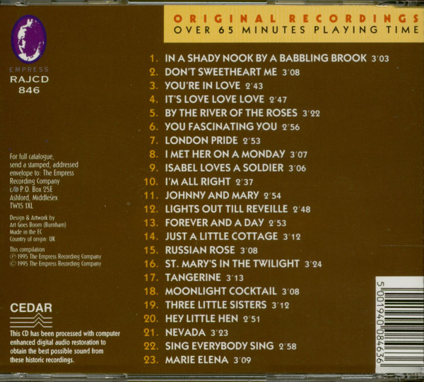 In A Shady Nook (CD)
