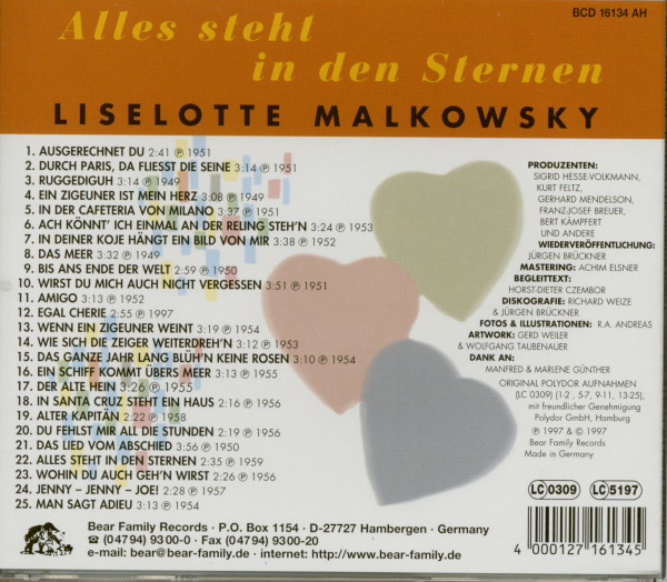 Alles steht in den Sternen (CD)