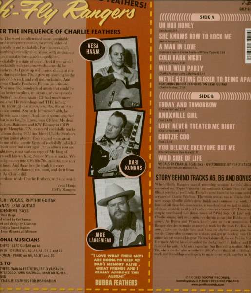 HI-Fly Rangers Go Feathers! (LP, 10inch + 7inch EP, 45rpm, Ltd.)