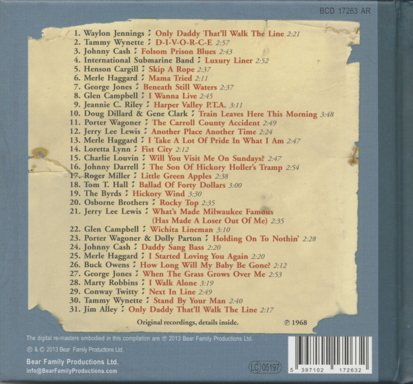 1968 - Dim Lights, Thick Smoke And Hillbilly Music