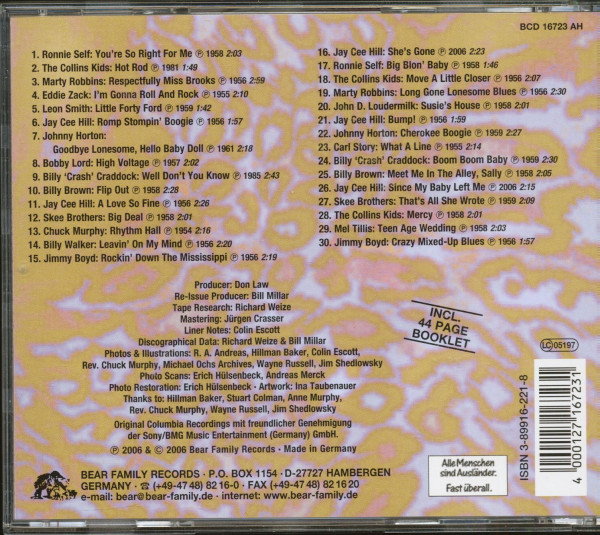 Vol.23 - Rockabilly From The Vaults Of Columbia Records (CD)