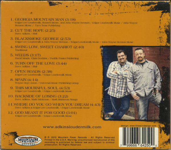 Adkins & Loudermilk (CD)