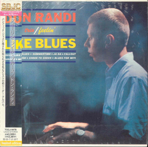 Feelin' Like Blues- Papersleeve 24BIT Limited Feelin' Like Blues- Papersleeve 24BIT Limited