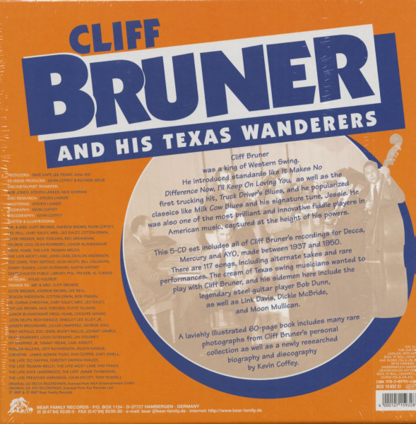 & His Texas Wanderers (5-CD Deluxe Box Set)