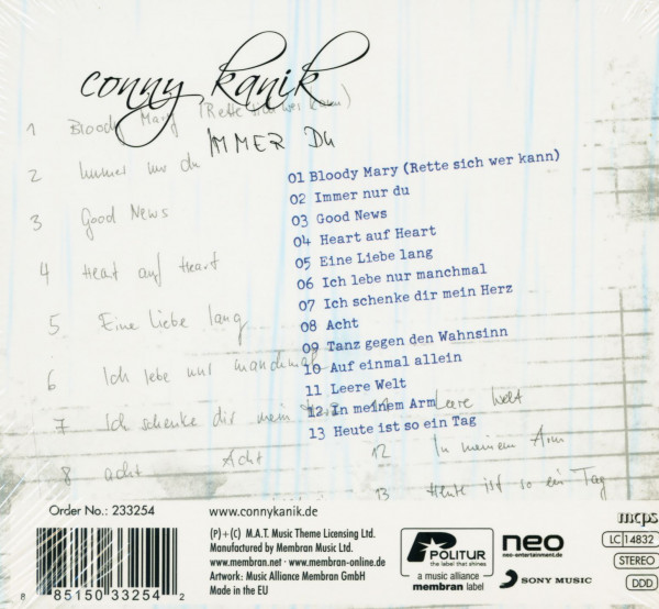 Immer Du (CD)