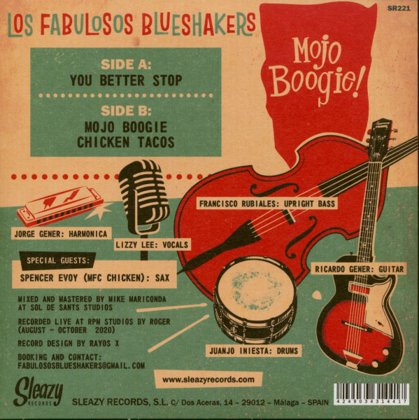 Mojo Boogie! (7inch, 45rpm)