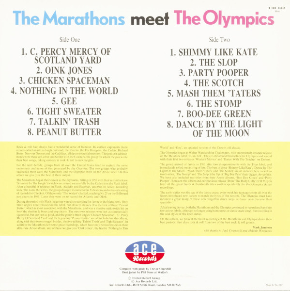 The Olympics Meet The Marathons (LP)