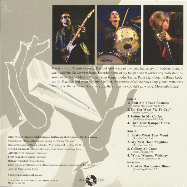Rough Stuff - A Tribute To JerryMcCain & Other Favorites (LP, 10inch, Clear Vinyl)
