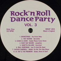 Aperçu: Rock'n'Roll Dance Party Vol.3 (LP) Aperçu: Rock'n'Roll Dance Party Vol.3 (LP)