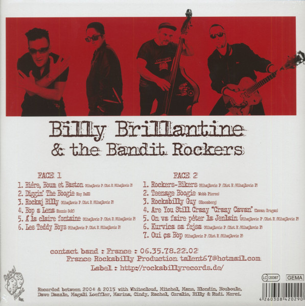 300% French Rockabilly (LP, Colored Vinyl, Ltd.)