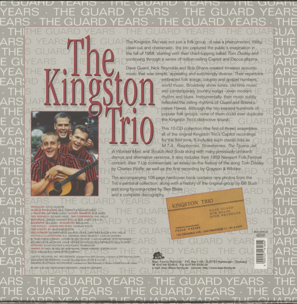 The Guard Years (10-CD Box Set)