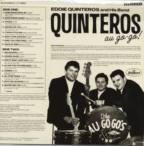 Quinteros Au Go-Go! (LP)