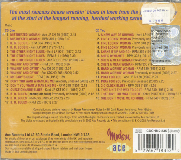 The Modern Recordings 1950-51 (2-CD)