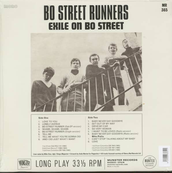 Exile On Bo Street (LP)
