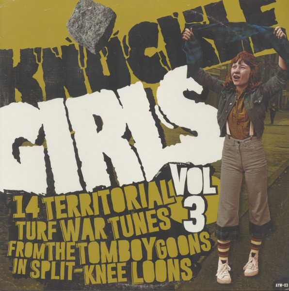 Knuckle Girls - 14 Territorial Turf War Tunes From The Tomboy Goons In Split-Knee Loons, Vol.3 (LP) Knuckle Girls - 14 Territorial Turf War Tunes From The Tomboy Goons In Split-Knee Loons, Vol.3 (LP)