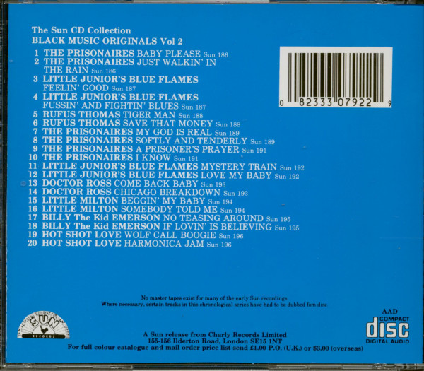 Black Music Originals Vol.2 (CD)