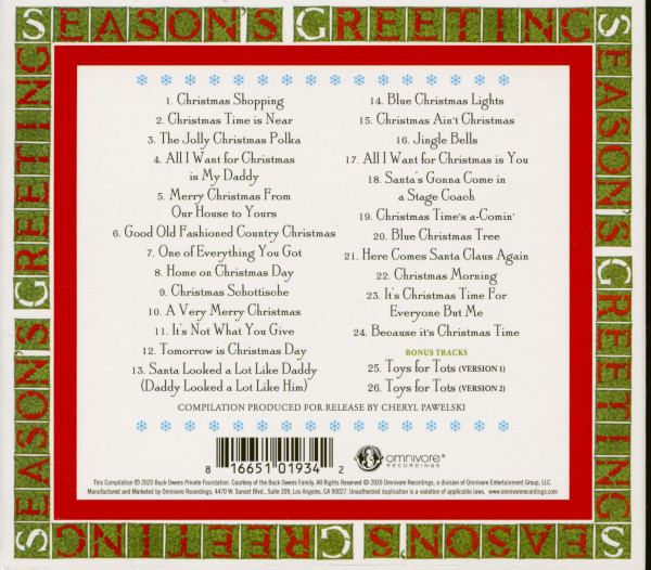 A Merry Hee Haw Christmas (CD)