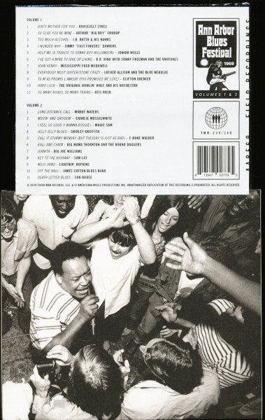 Ann Arbor Blues Festival 1969, Vol. 1&2 - 50th Anniversary (2-CD, Deluxe Edition)