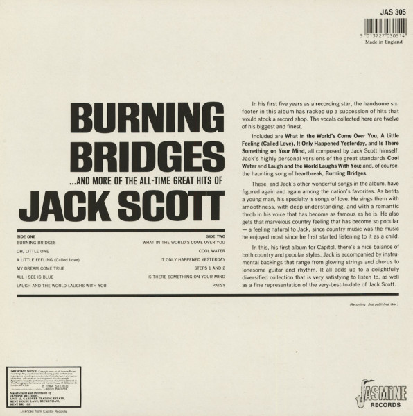 Burning Bridges (LP)