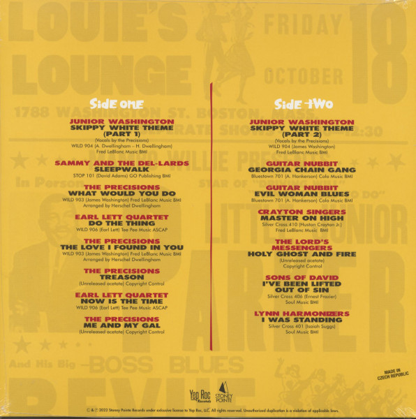 The Skippy White Story - Boston Soul 1961-1967 (LP)