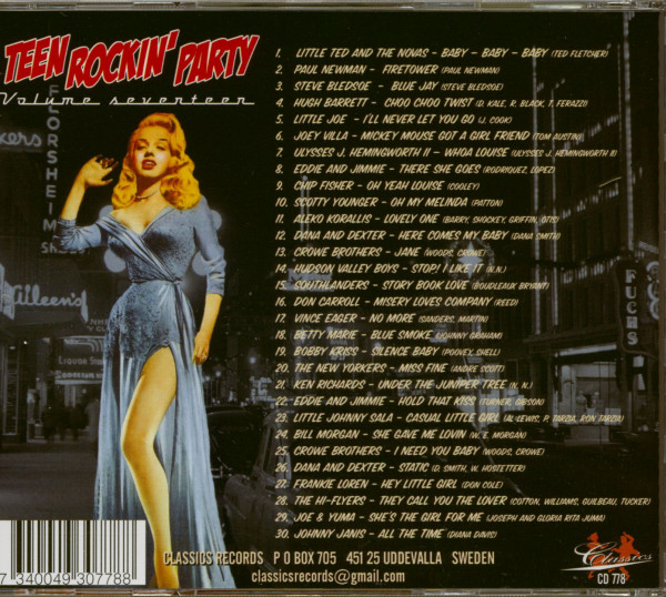Teen Rockin' Party Vol.17 (CD)