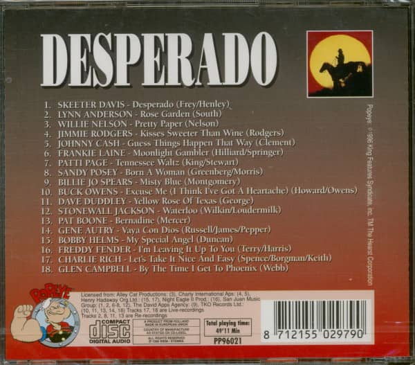 Desperado - Greatest Country Classics (CD)