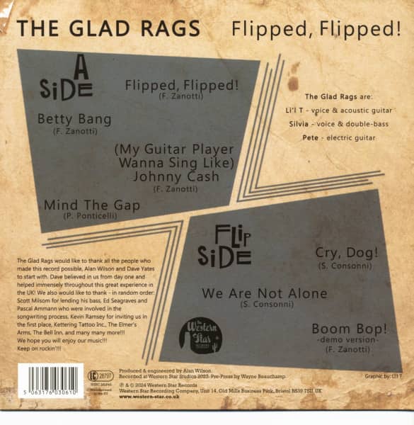 Flipped, Flipped ! (LP, 10inch)