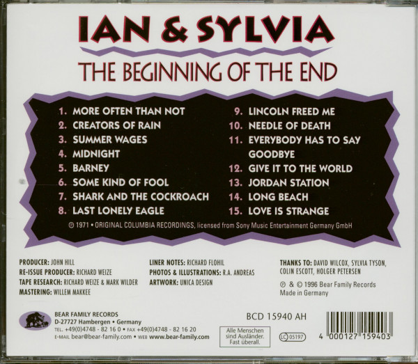 The Beginning Of The End (CD)