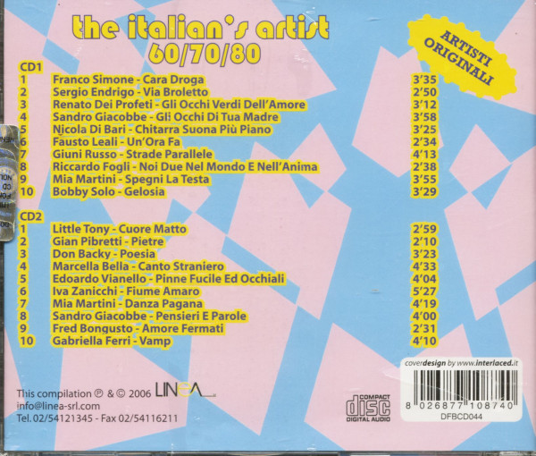 The Italian's Artist 60/70/80 Vol. 4 (2-CD)